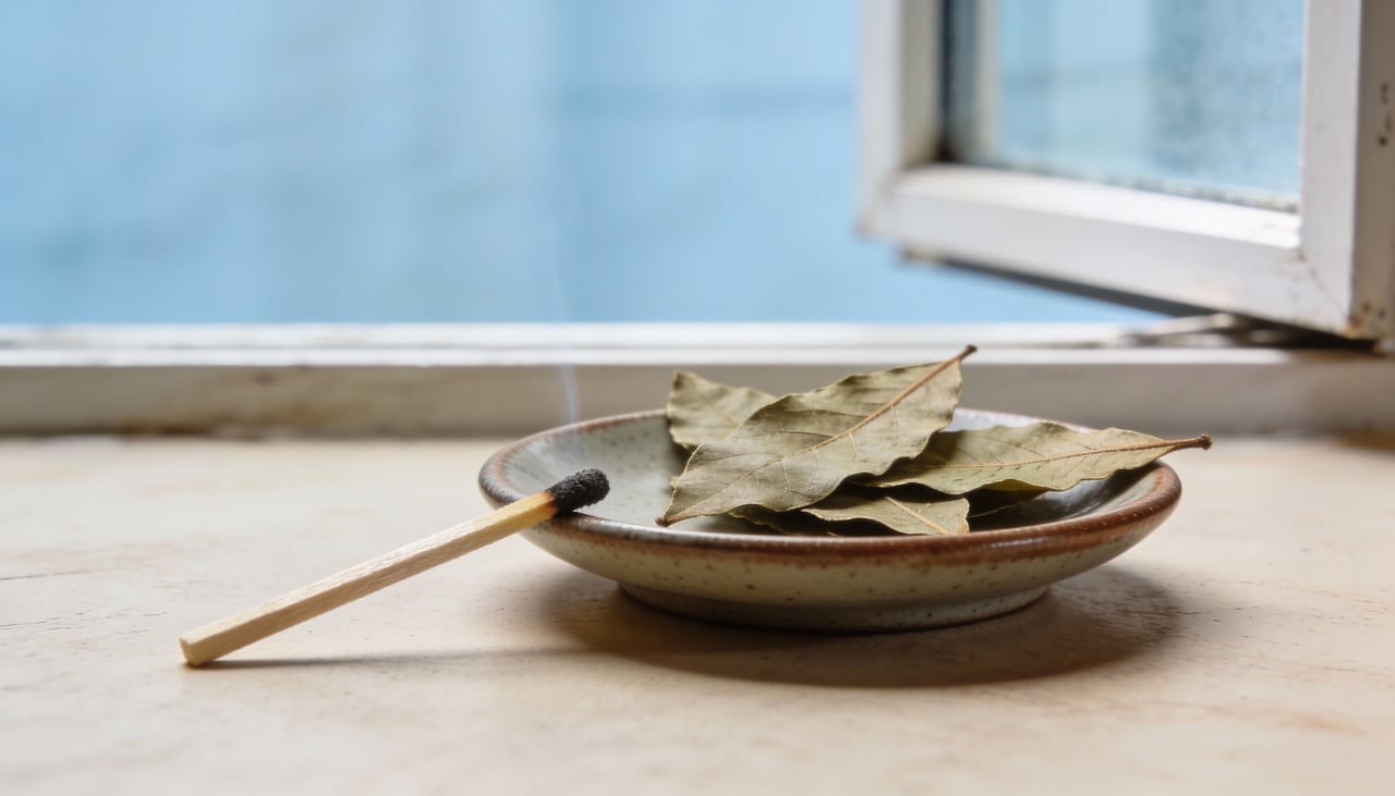 A expressão “queimar folhas de louro” costuma estar relacionada a práticas de purificação de ambientes, segundo diferentes crenças