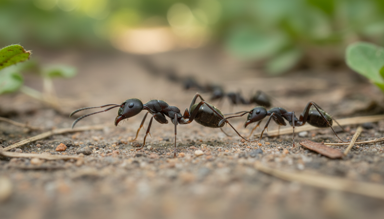 Além disso, o rastro se torna mais forte conforme mais indivíduos utilizam o mesmo caminho para transportar recursos valiosos