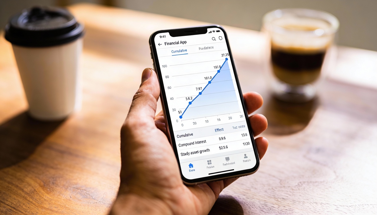 Para entender o mecanismo, imagine que cada real investido gera pequenos juros que se somam ao capital principal