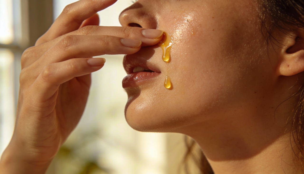 No rosto, o óleo de argan atua como complemento hidratante, ajudando a suavizar linhas finas e a manter aparência mais uniforme