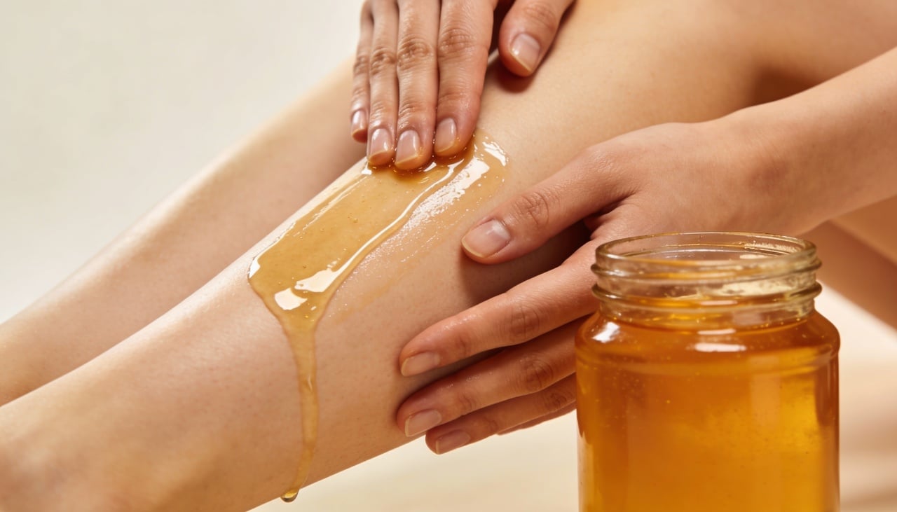 O uso de camomila e mel na pele depilada pode ser feito em etapas simples, sempre respeitando a sensibilidade da região