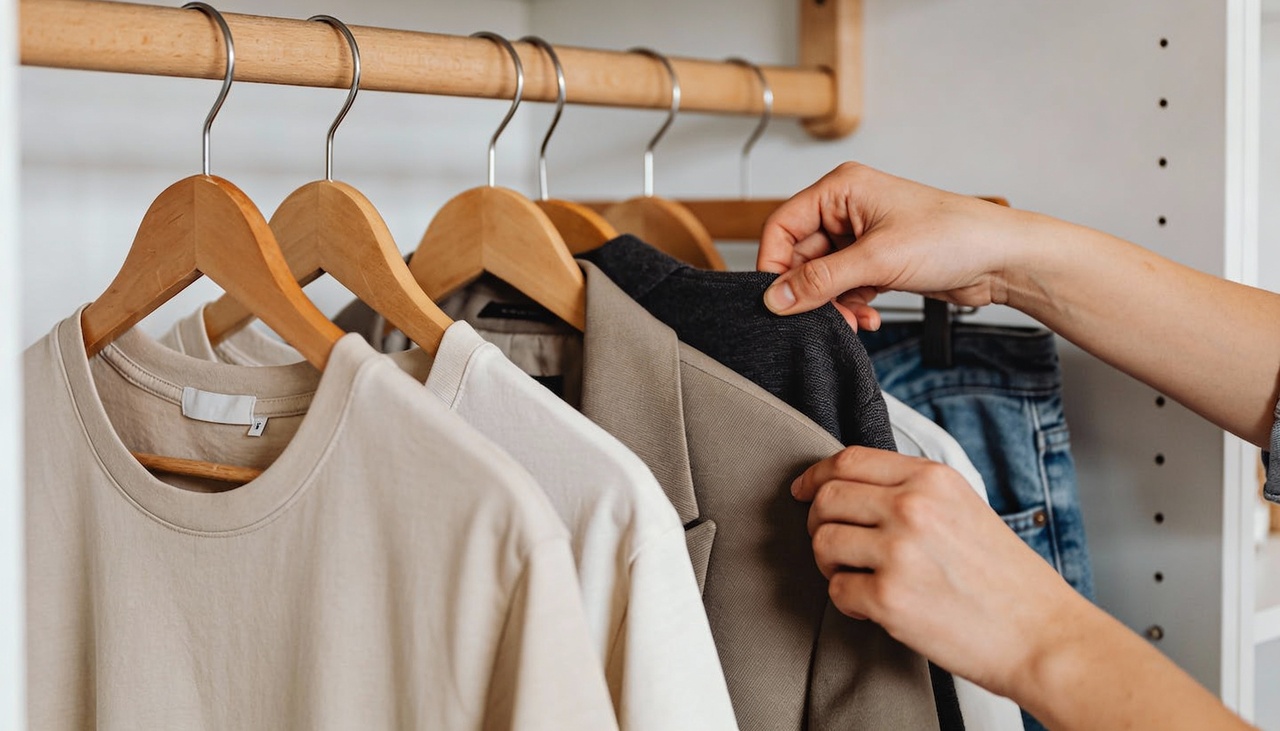 O início de uma organização eficiente exige a escolha de peças que conversem entre si para facilitar as combinações diárias de forma prática