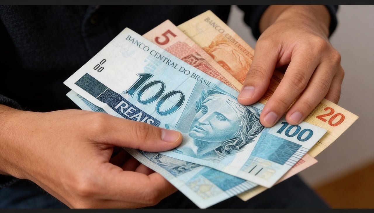 A variação de tamanho atua como uma camada robusta de segurança contra a falsificação de dinheiro em larga escala