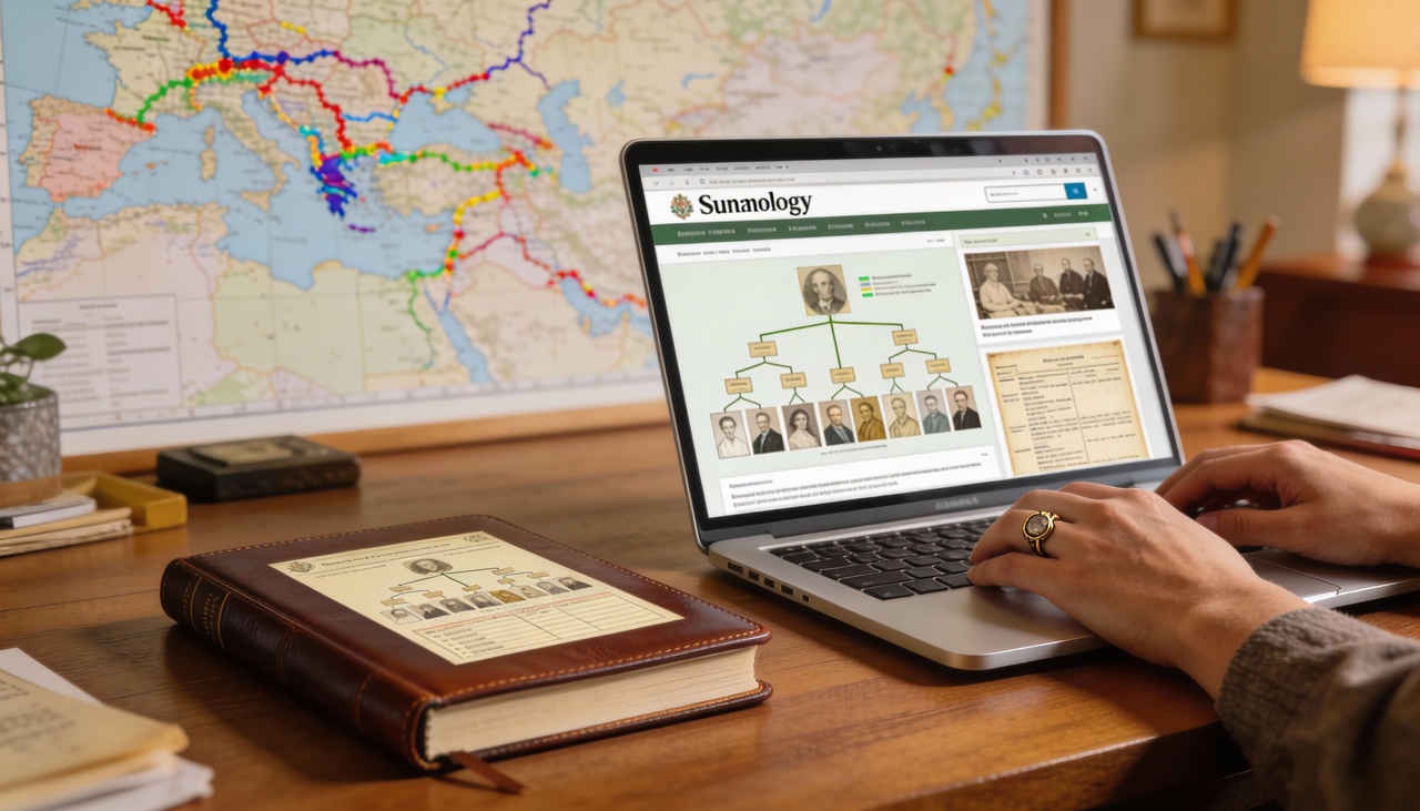 Pesquisar a história familiar exige paciência e o uso de bases de dados confiáveis que cruzam informações de registros civis e religiosos antigos