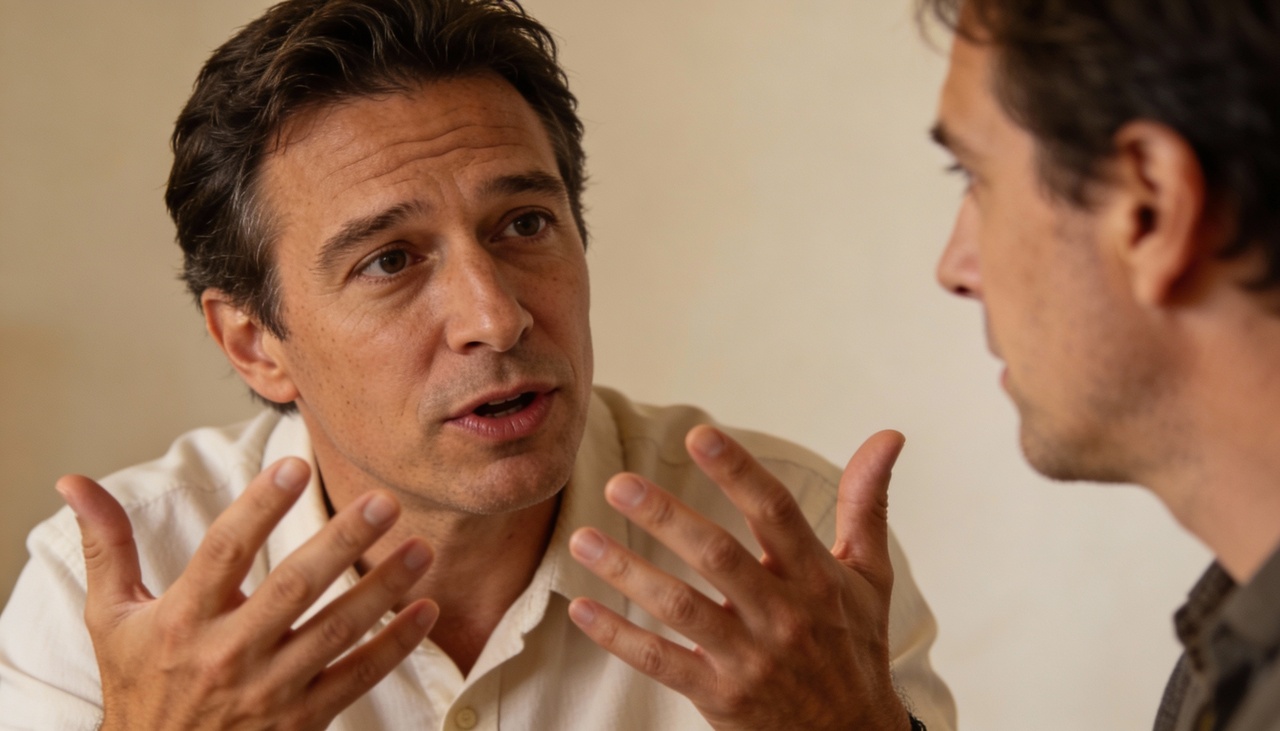 O indivíduo utiliza frases de validação para reconhecer o sentimento do outro sem necessariamente concordar com os argumentos apresentados