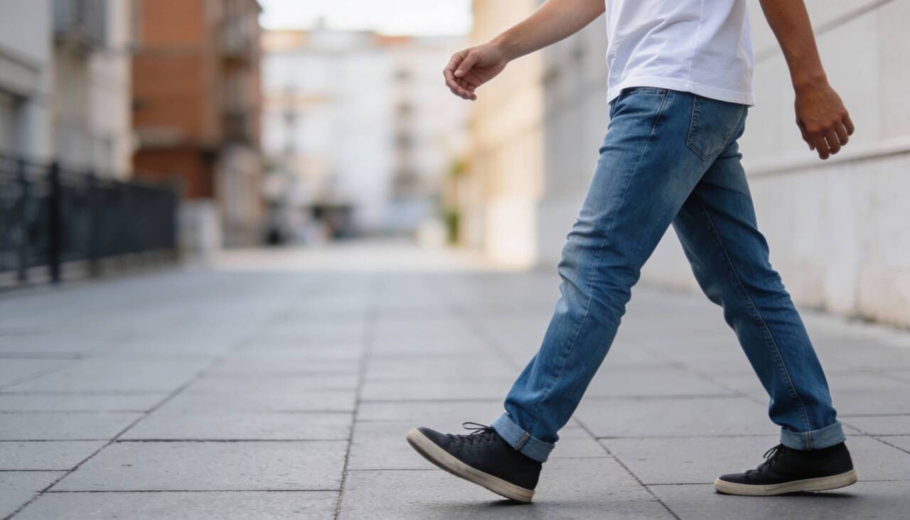 O ritmo das passadas indica o nível de urgência ou tranquilidade de um indivíduo em sua rotina diária habitual