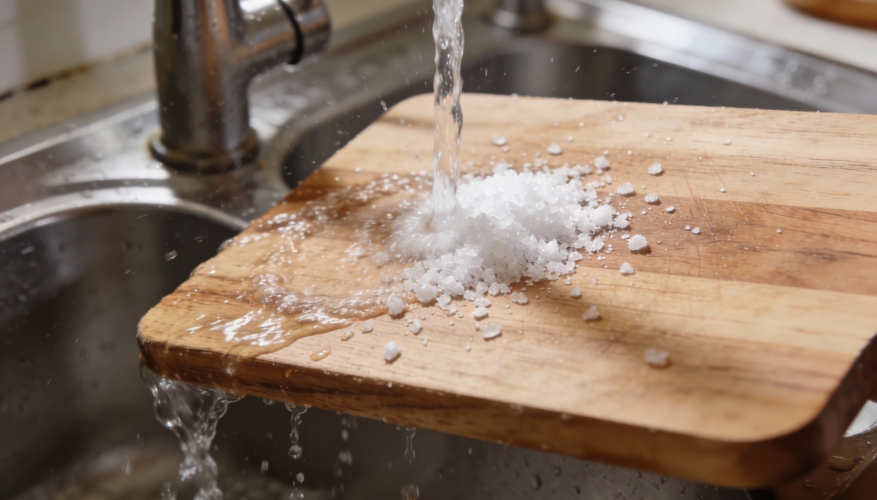 Após cada uso com carnes cruas, peixes ou frutos do mar, faça a higienização completa com limão e sal