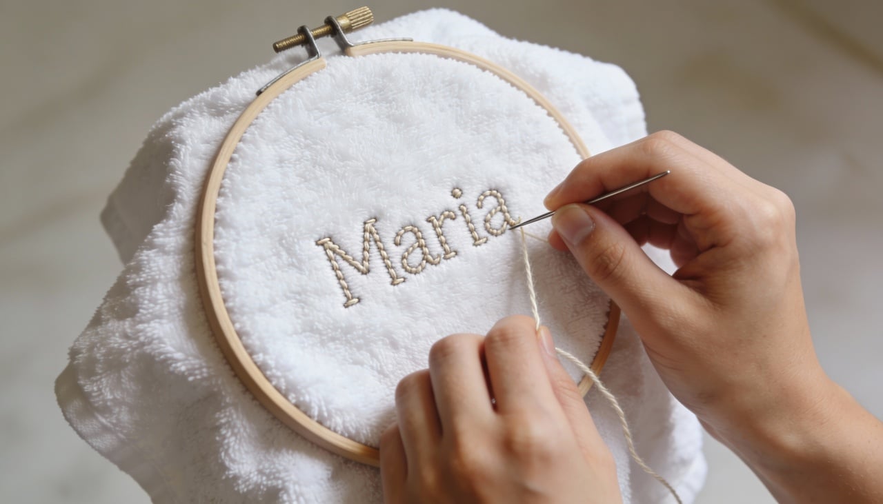 O bordado manual exige poucos recursos financeiros, pois você precisa basicamente de agulha, linha e a própria peça de tecido