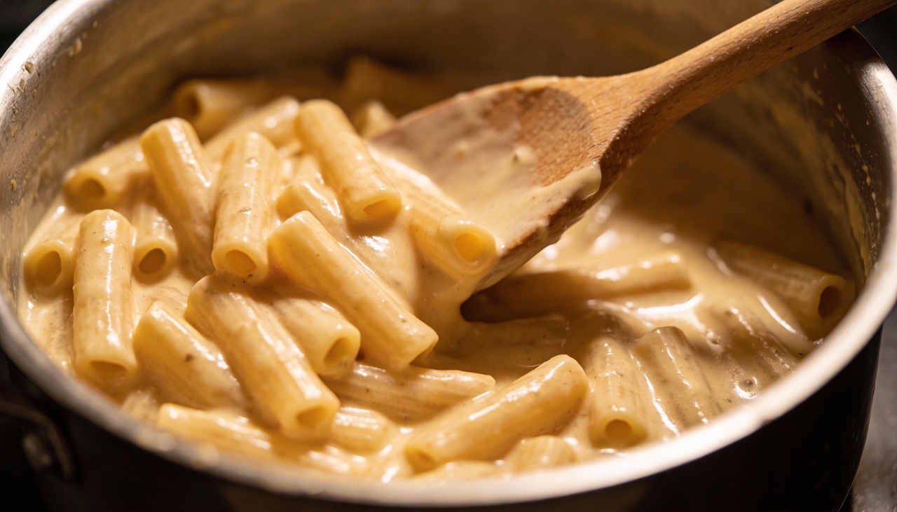Prepare seu molho preferido em uma frigideira ou panela larga e rasa