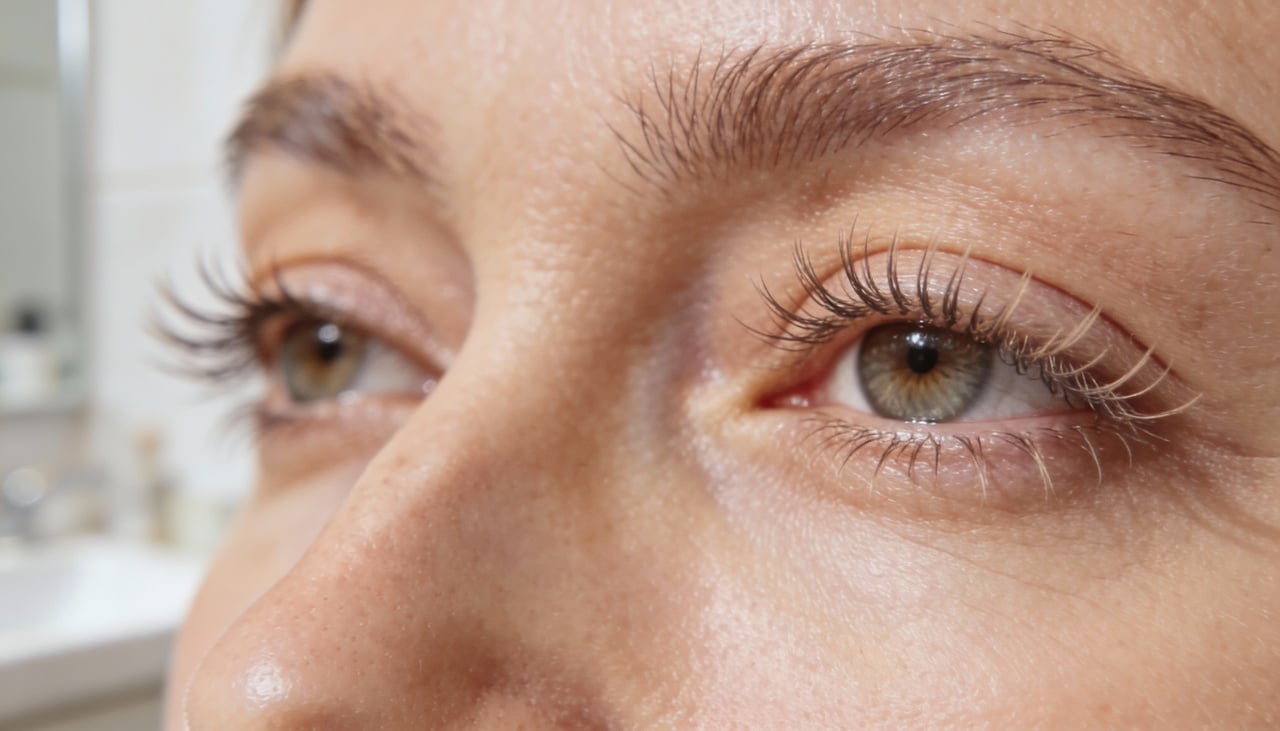 O lash lifting atua diretamente sobre os cílios naturais, sem acrescentar extensões, modificando temporariamente a curvatura dos fios