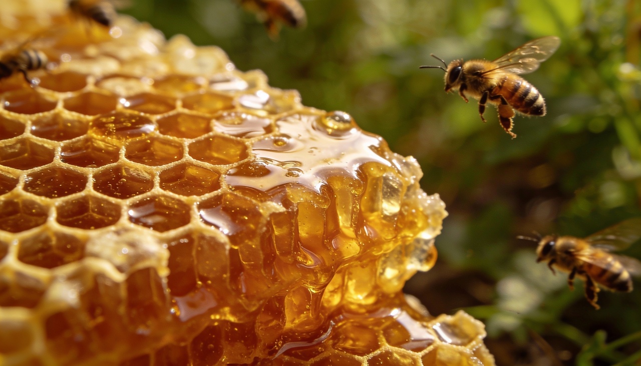A baixa umidade presente no mel atua como uma barreira natural contra a proliferação de microrganismos prejudiciais
