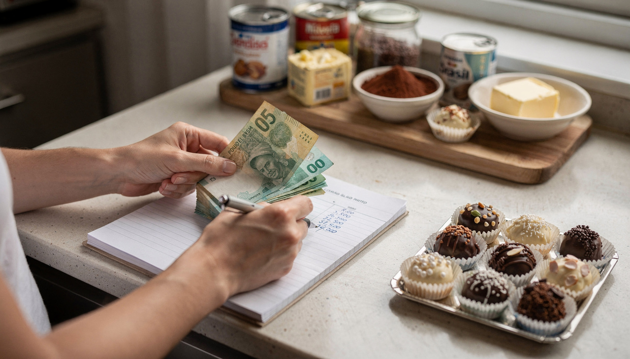 O uso de aplicativos de gestão financeira e planilhas simples ajuda o aluno a separar o dinheiro destinado à reposição de estoque do valor da mensalidade