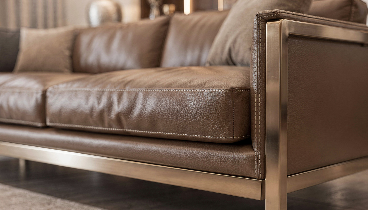 O preço de um sofá de altíssimo padrão resulta da combinação entre materiais nobres, design assinado e produção limitada
