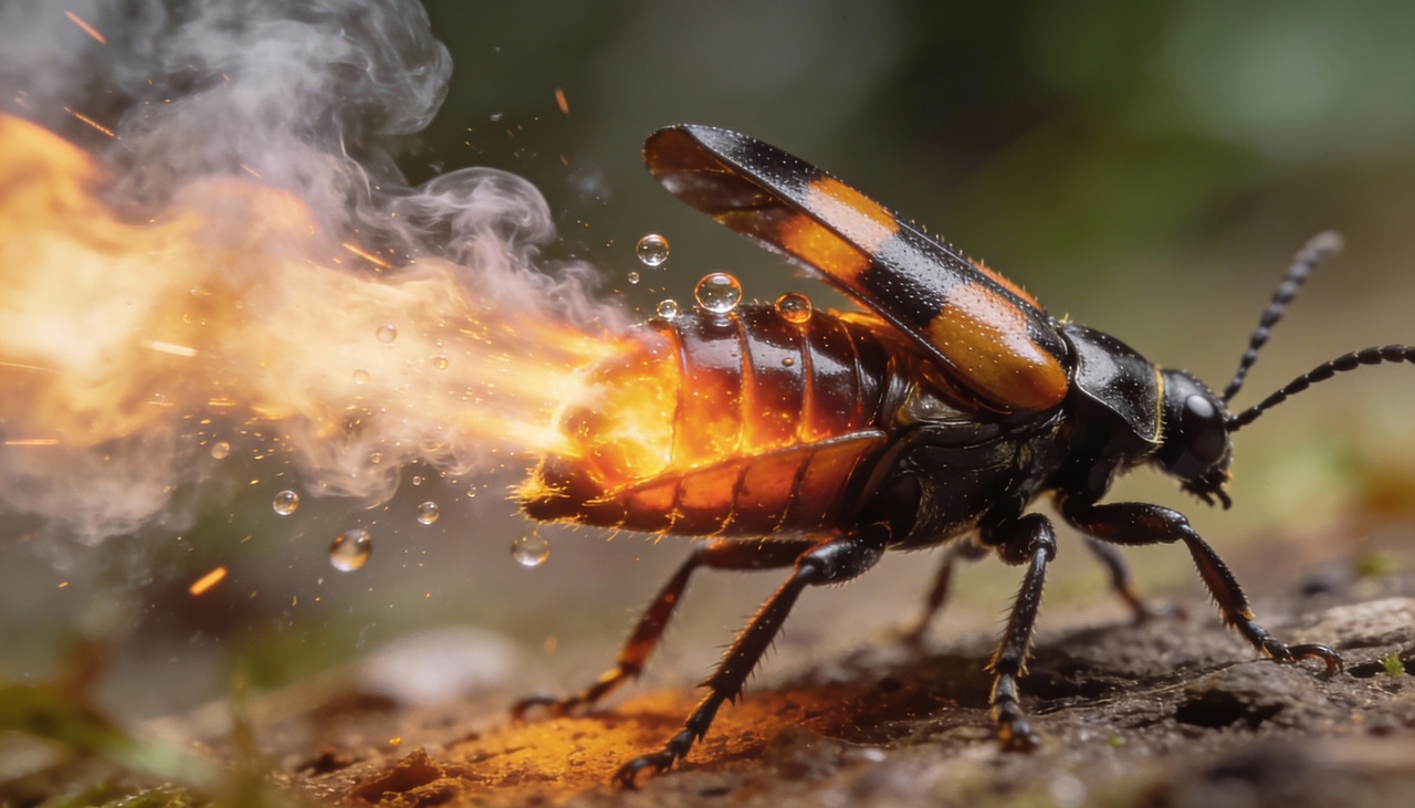 Ele parece um inseto comum à primeira vista, mas esconde um segredo poderoso em seu interior
