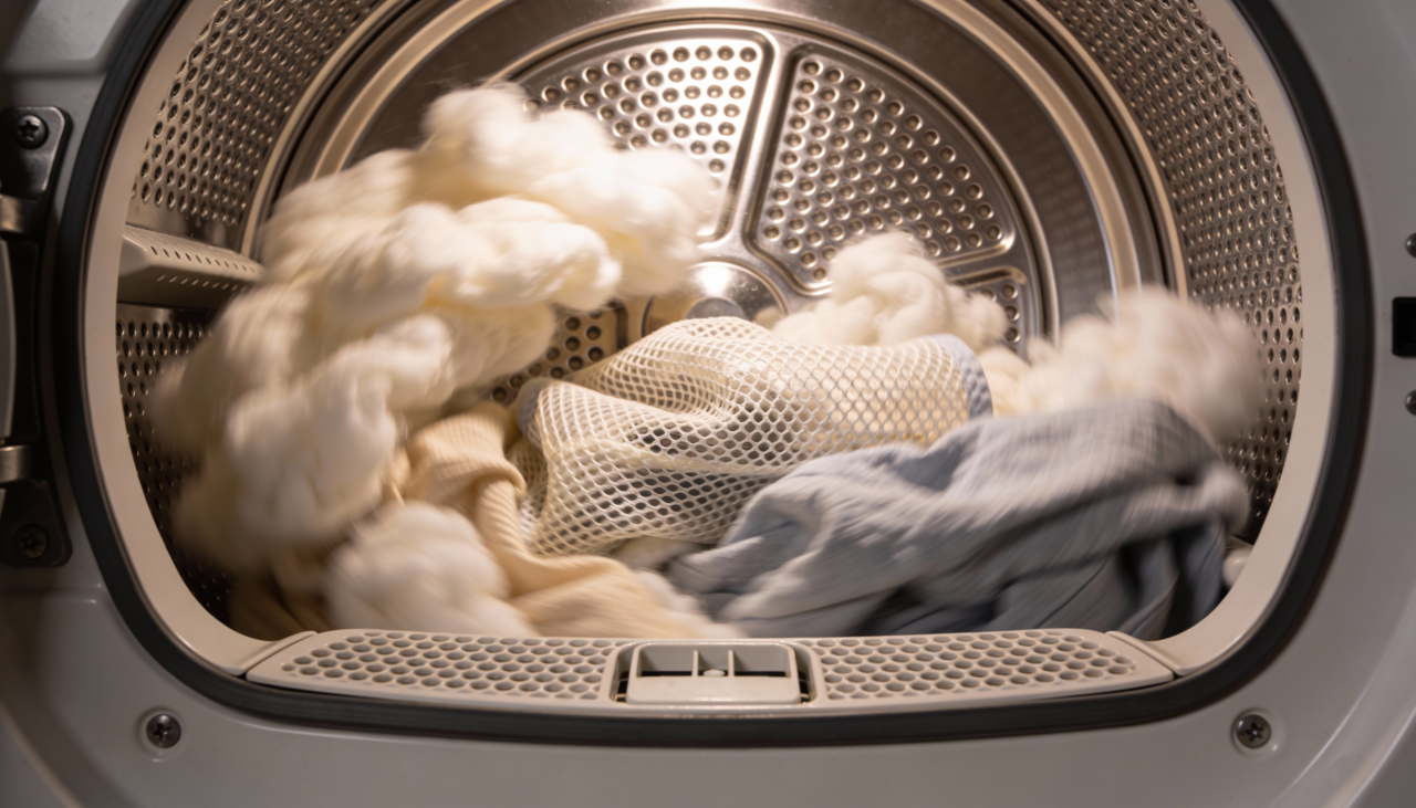 O sensor de umidade, presente nas máquinas mais modernas, monitora a água ainda existente nas fibras durante a secagem e ajusta o tempo automaticamente