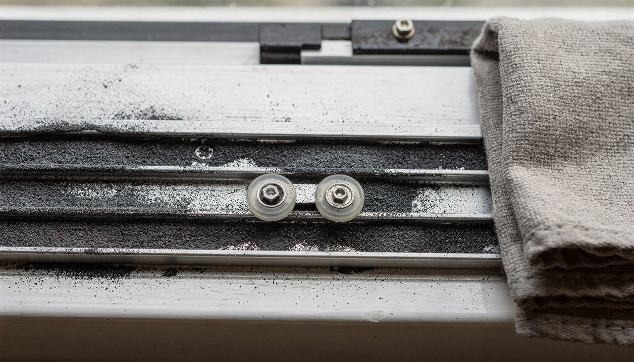 Muitos proprietários cometem o erro de aplicar óleos lubrificantes líquidos ou graxas em esquadrias de alumínio expostas ao vento e à poeira constante