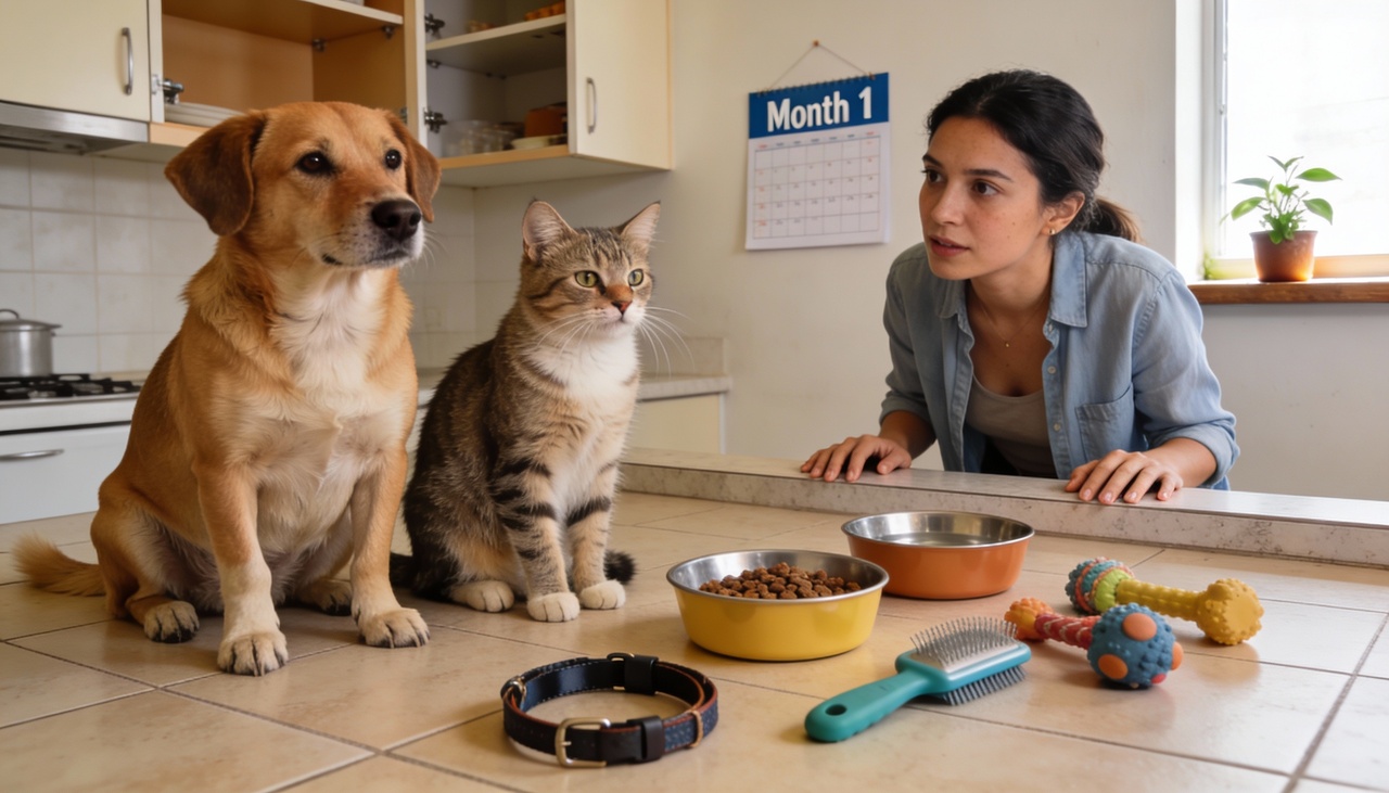 O valor para adotar um pet varia conforme o tipo de animal, a cidade e a origem da adoção