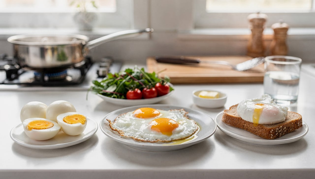 O tempo de cozimento do ovo influencia diretamente na preservação de vitaminas e minerais essenciais
