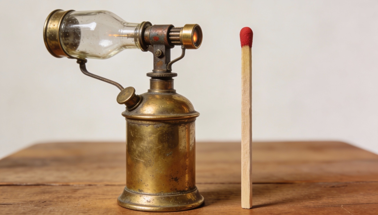 Johann Wolfgang Döbereiner criou o primeiro modelo funcional em 1823, conhecido como a lâmpada de Döbereiner