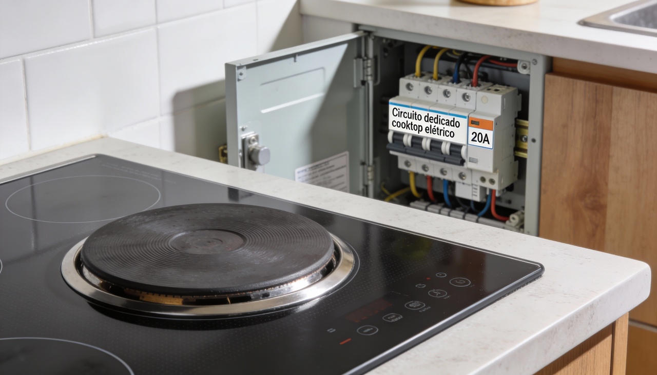 Ignorar a compatibilidade entre cooktop e instalação elétrica abre espaço para desgaste prematuro do equipamento e falhas constantes