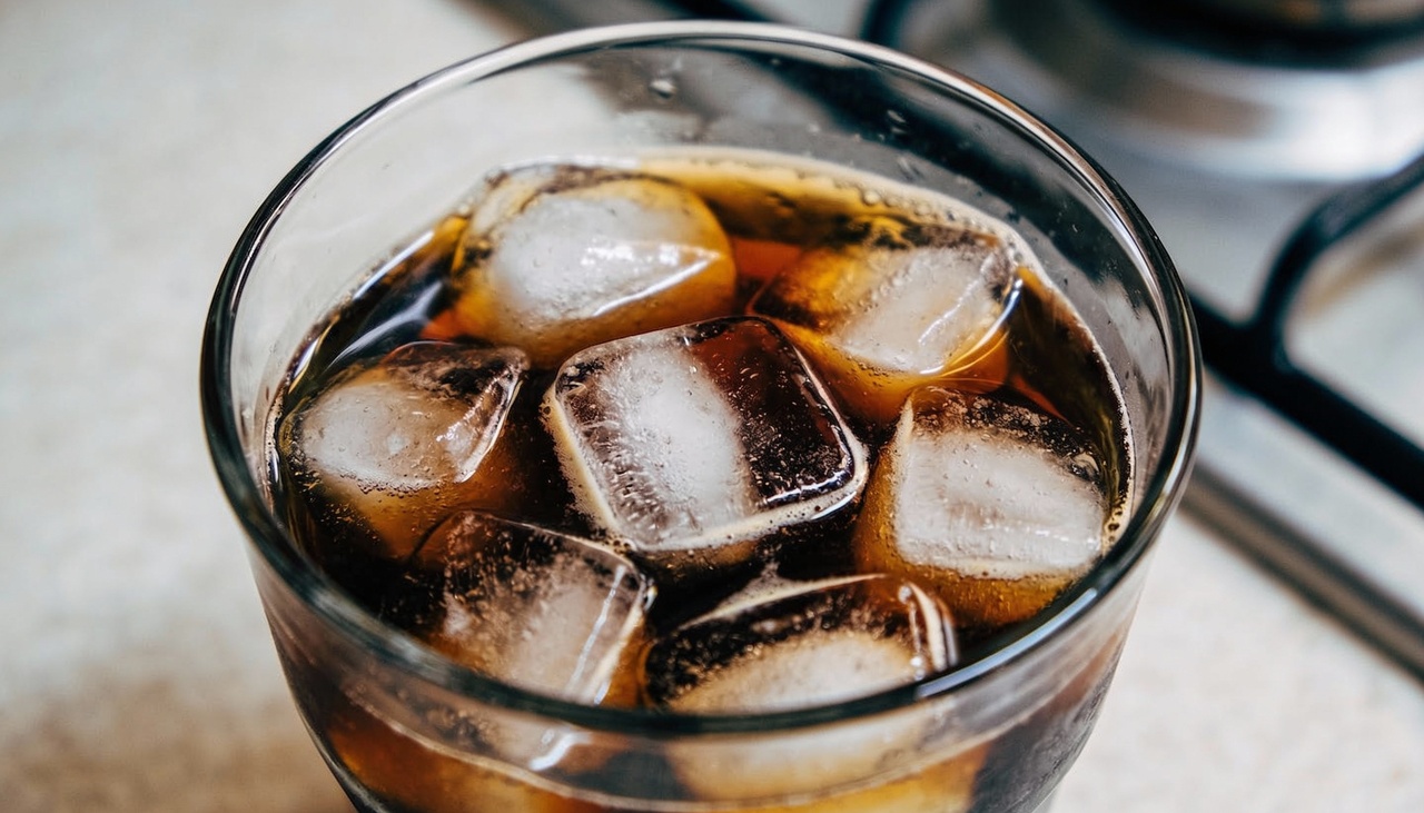 O processo é tão simples quanto fazer gelo comum, apenas substituindo a água por café