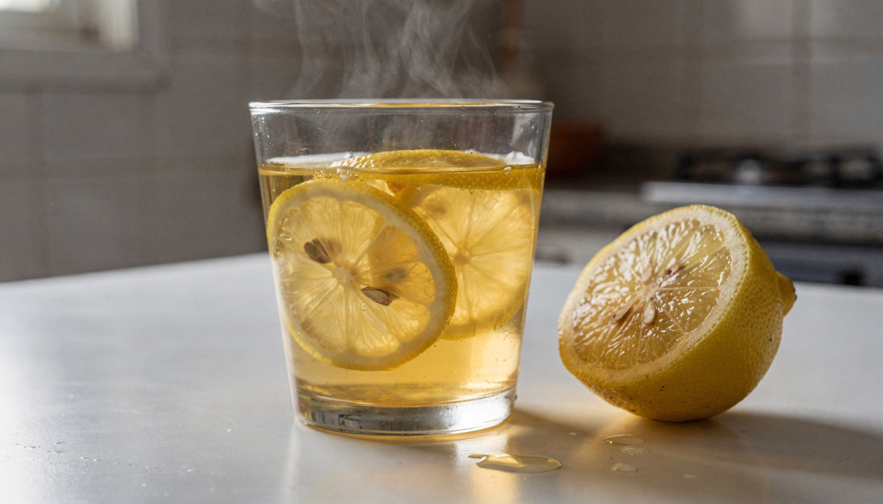 O consumo de água morna com limão em jejum, isoladamente, não provoca emagrecimento direto nem queima gordura localizada