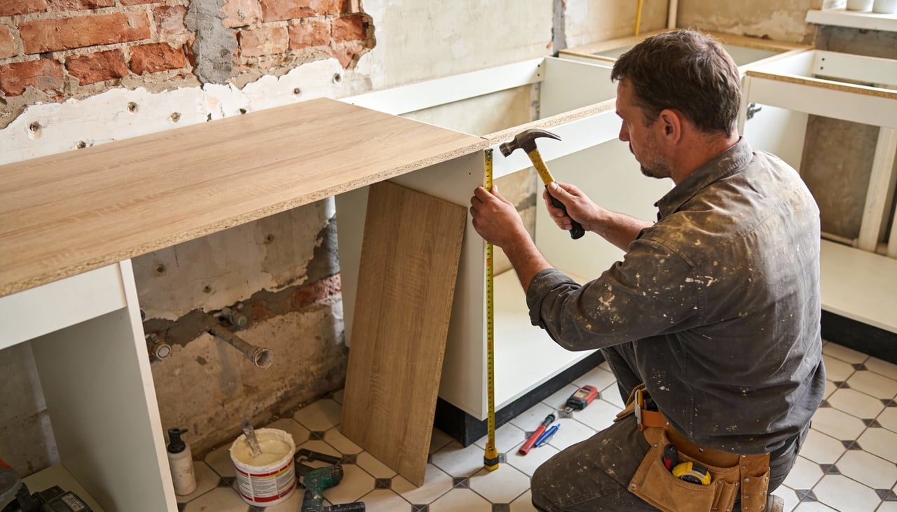 O custo da reforma de cozinha em 2025 depende diretamente do nível de intervenção planejado