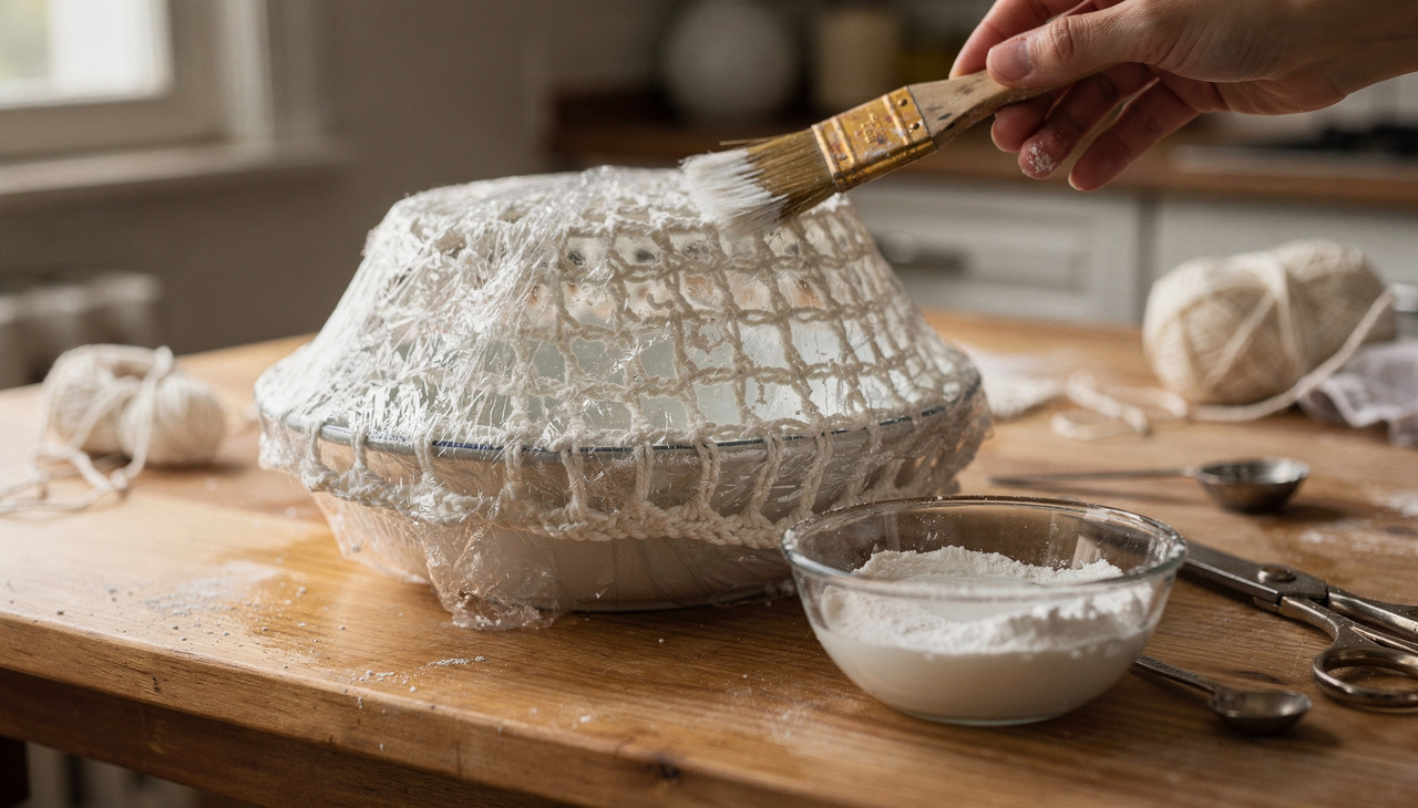 Para começar, você deve misturar o amido de milho com água fria até dissolver completamente antes de levar ao fogo baixo
