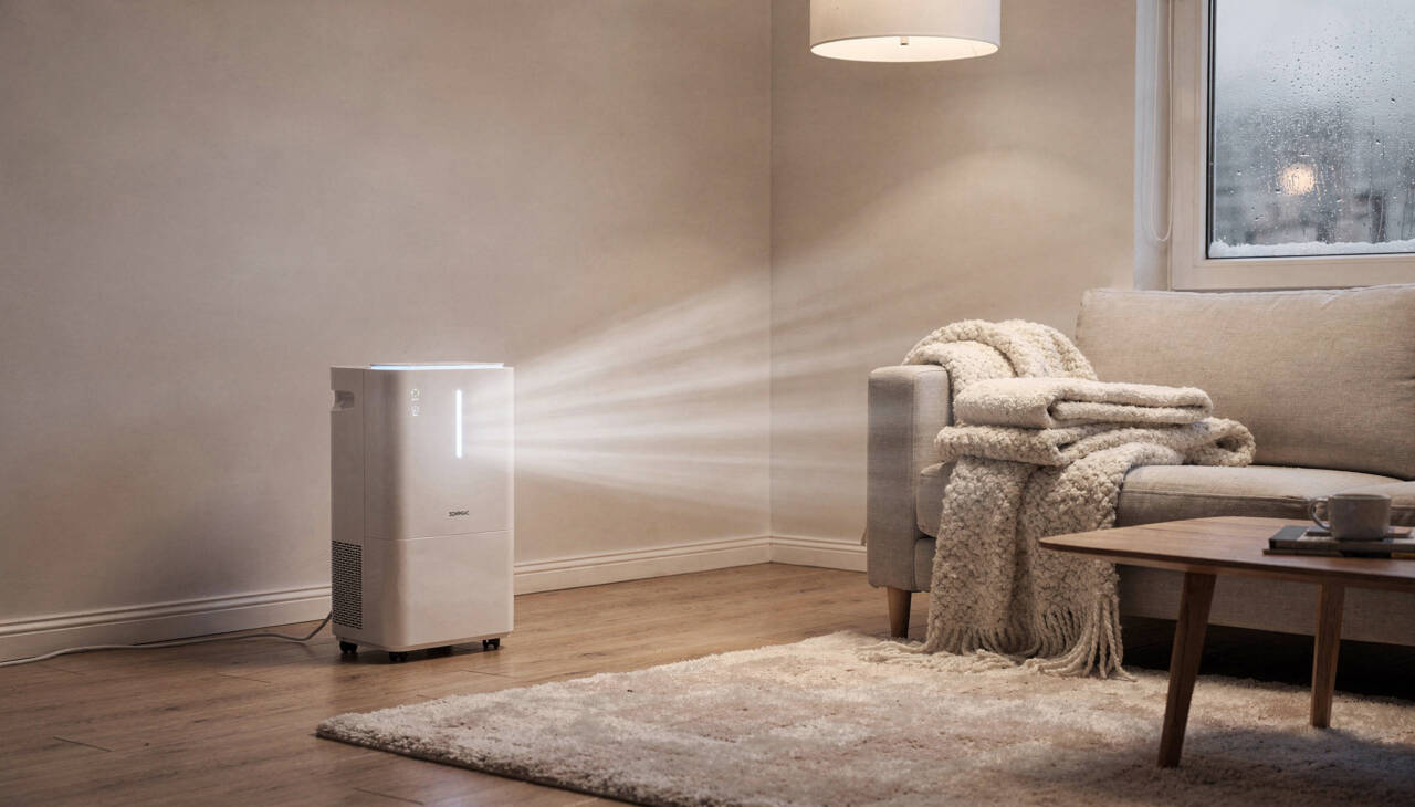 Nunca posicione o desumidificador em cozinhas próximo ao fogão, forno ou outros equipamentos que geram calor intenso e vapor constante