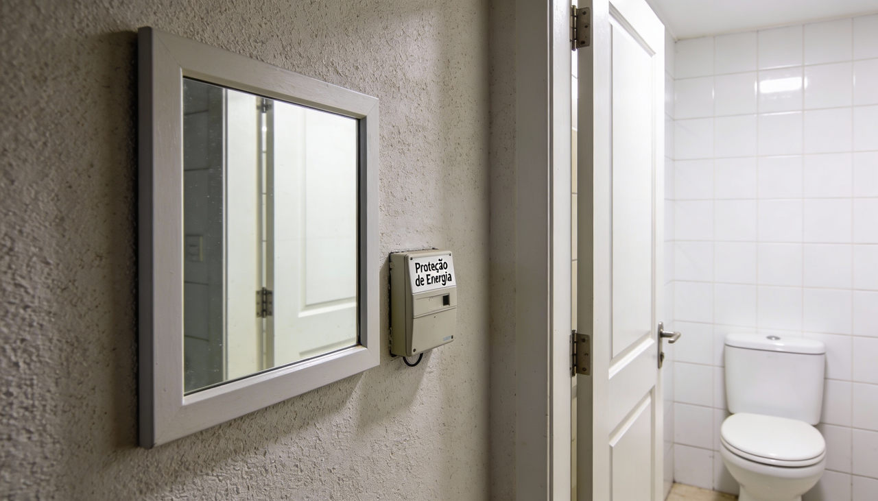 O banheiro funciona como um ponto de drenagem natural de energia dentro de qualquer residência