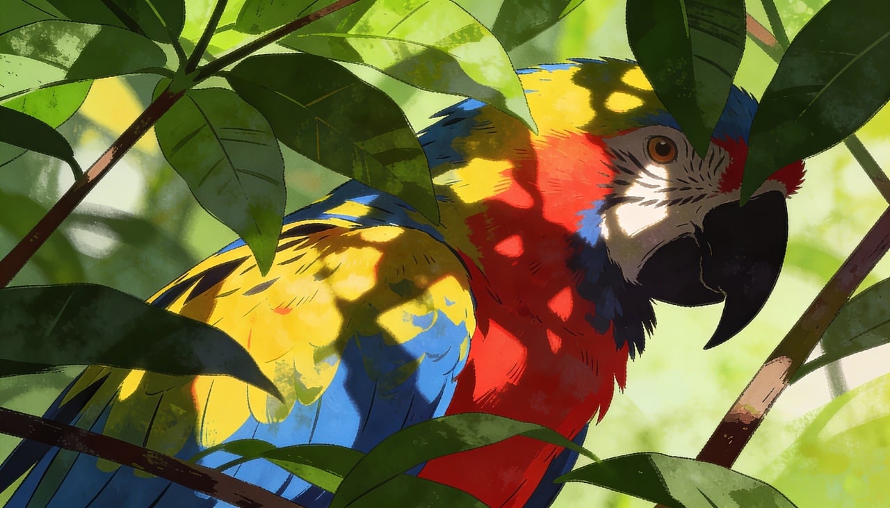 Muitas pessoas acreditam que o azul e o vermelho facilitam o ataque de predadores, mas a realidade biológica surpreende os observadores