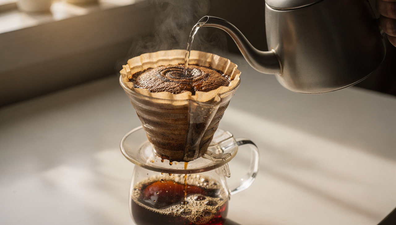 Comece aquecendo a água até ela começar a borbulhar nas laterais da panela, mas sem deixar ferver com força