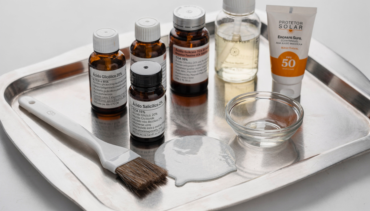 Peelings superficiais, indicados para renovar a camada mais externa da pele e dar viço, tendem a ter o custo mais baixo e menor tempo de recuperação