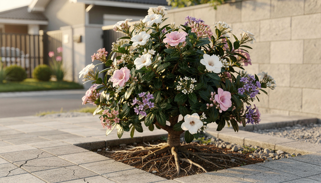 A manutenção é surpreendentemente simples pra uma árvore tão vistosa
