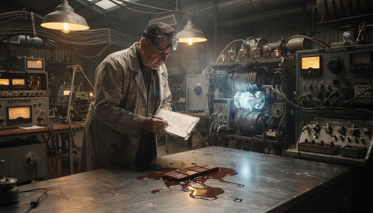 A partir dessa observação inicial, Spencer realizou testes sistemáticos com diferentes alimentos