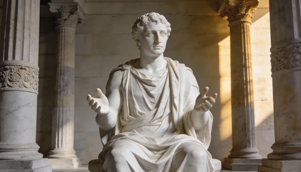 O autor mostra que os fatos da vida possuem uma natureza neutra até que o julgamento humano atribua um valor específico a eles