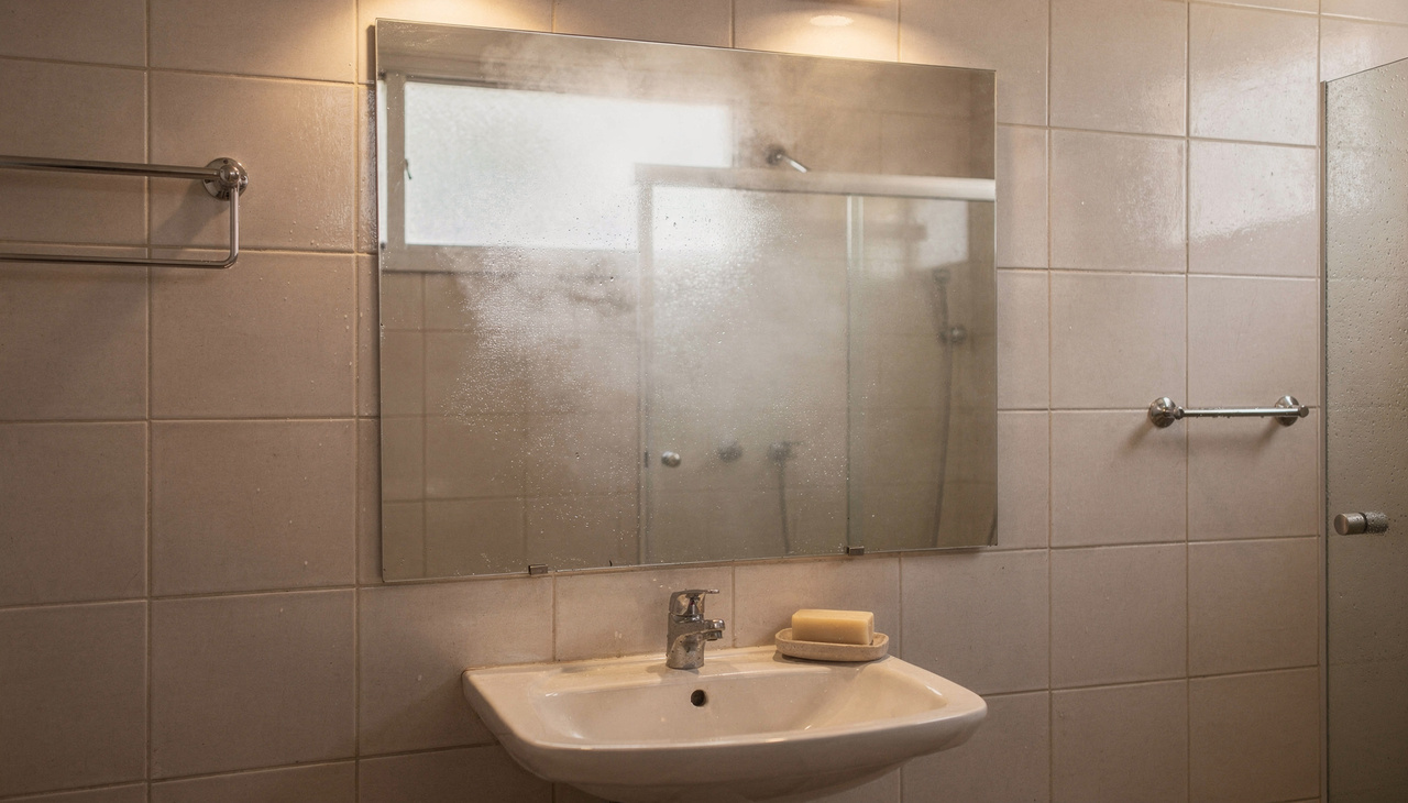 Além disso, a umidade do ar se transforma em pequenas gotículas quando atinge a superfície fria do vidro