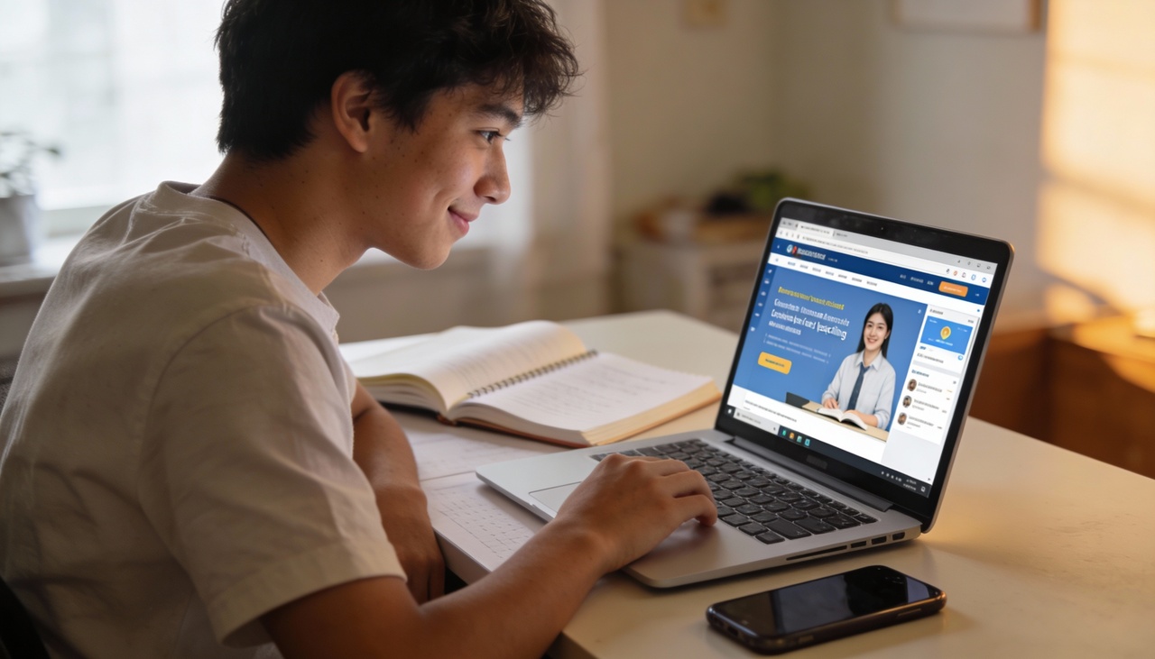 A diferença central entre faculdade presencial e ensino a distância está na forma como as aulas acontecem e na organização da rotina