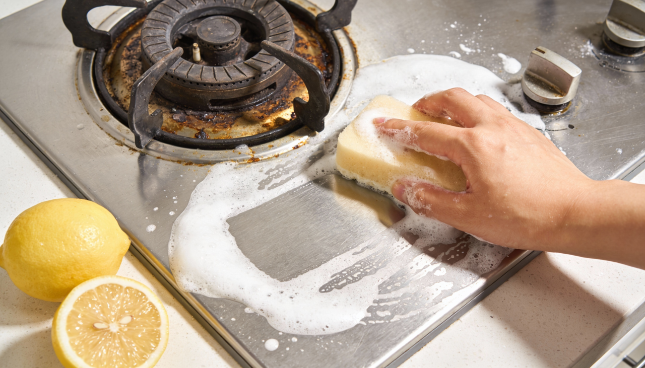 Para começar, a mistura de bicarbonato de sódio com limão cria uma reação química efervescente