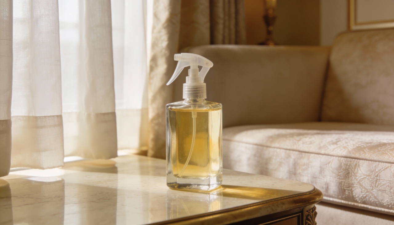 A escolha dos materiais influencia diretamente na durabilidade do perfume que você deseja espalhar pelas cortinas e tapetes da sua sala de estar