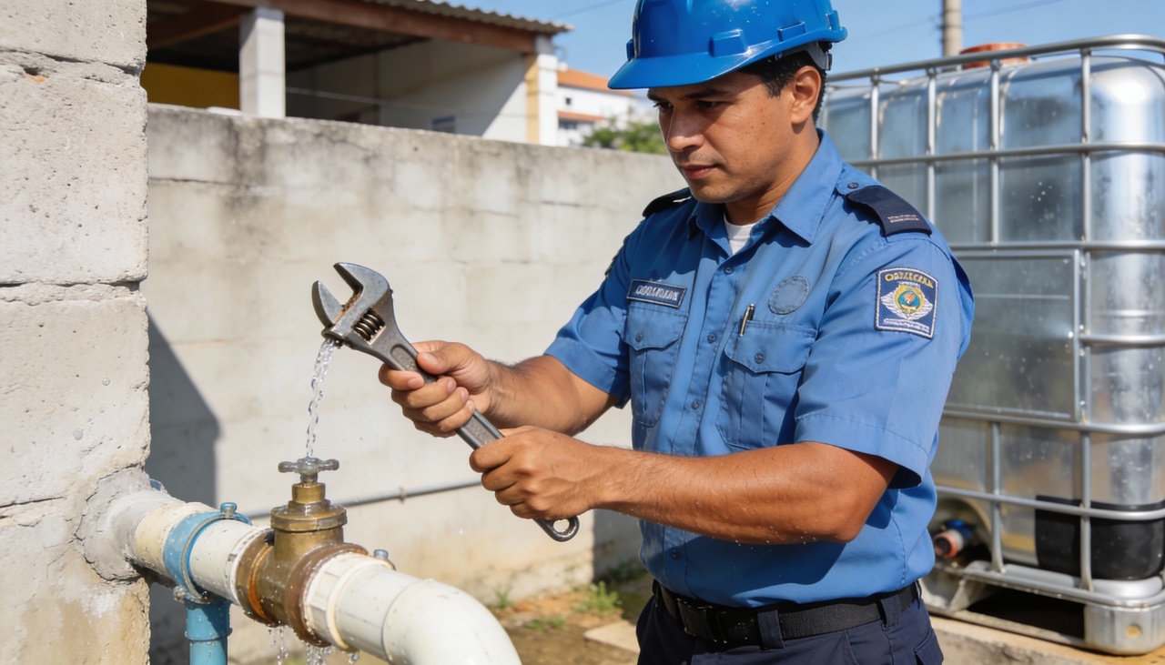 A prefeitura municipal gere o sistema de abastecimento através de uma secretaria específica que monitora a qualidade e a distribuição do recurso