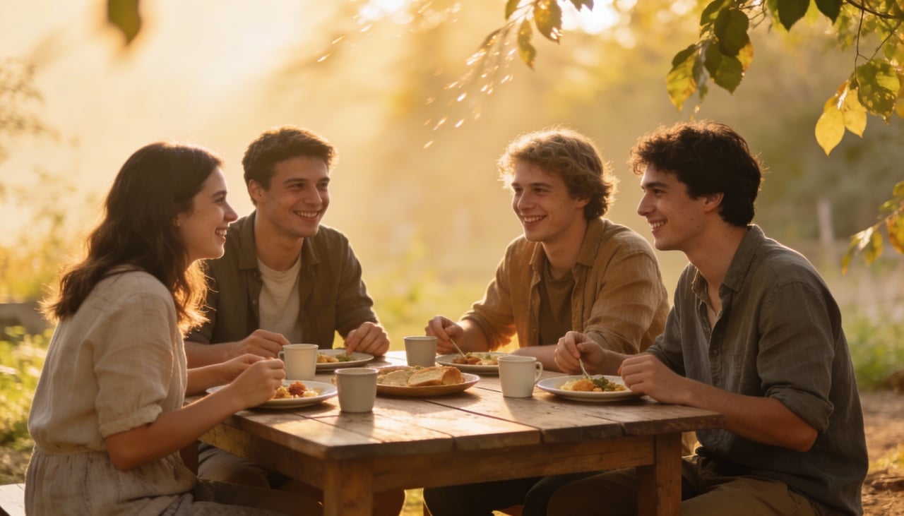 Para encontrar a felicidade nas coisas simples, você deve focar em experiências que tragam paz imediata e duradoura sem depender de luxos