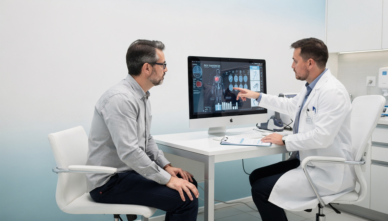 Embora exista variação entre clínicas e hospitais, muitos pacotes seguem uma linha semelhante de avaliação global