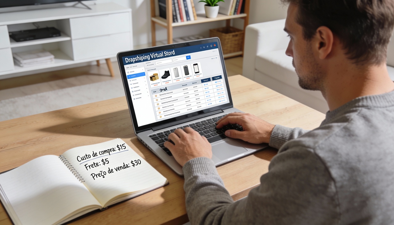 Ao analisar quanto custa criar um site de dropshipping, é essencial separar custos únicos dos custos mensais