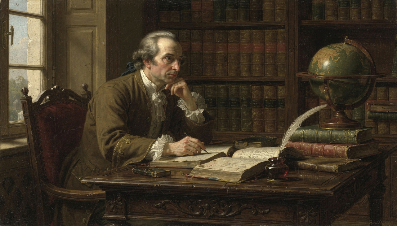 Kant o filósofo relojoeiro da ética: "O céu estrelado sobre mim e a lei moral dentro de mim"