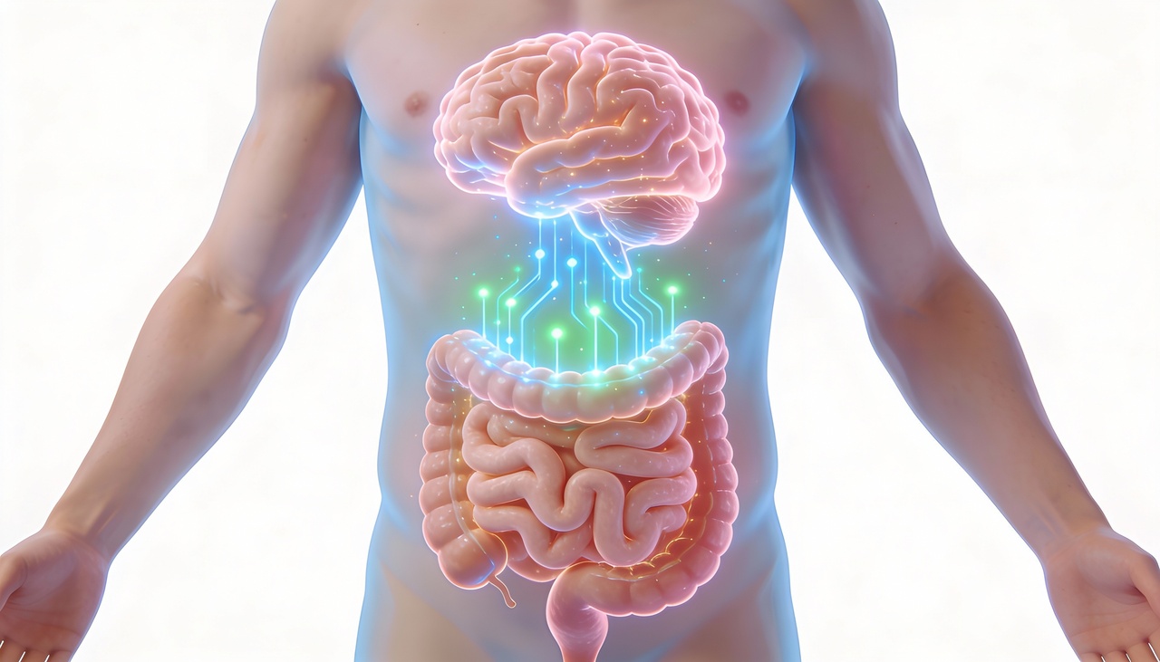 o organismo utiliza esses microrganismos para sintetizar a maior parte da serotonina disponível no corpo humano atualmente