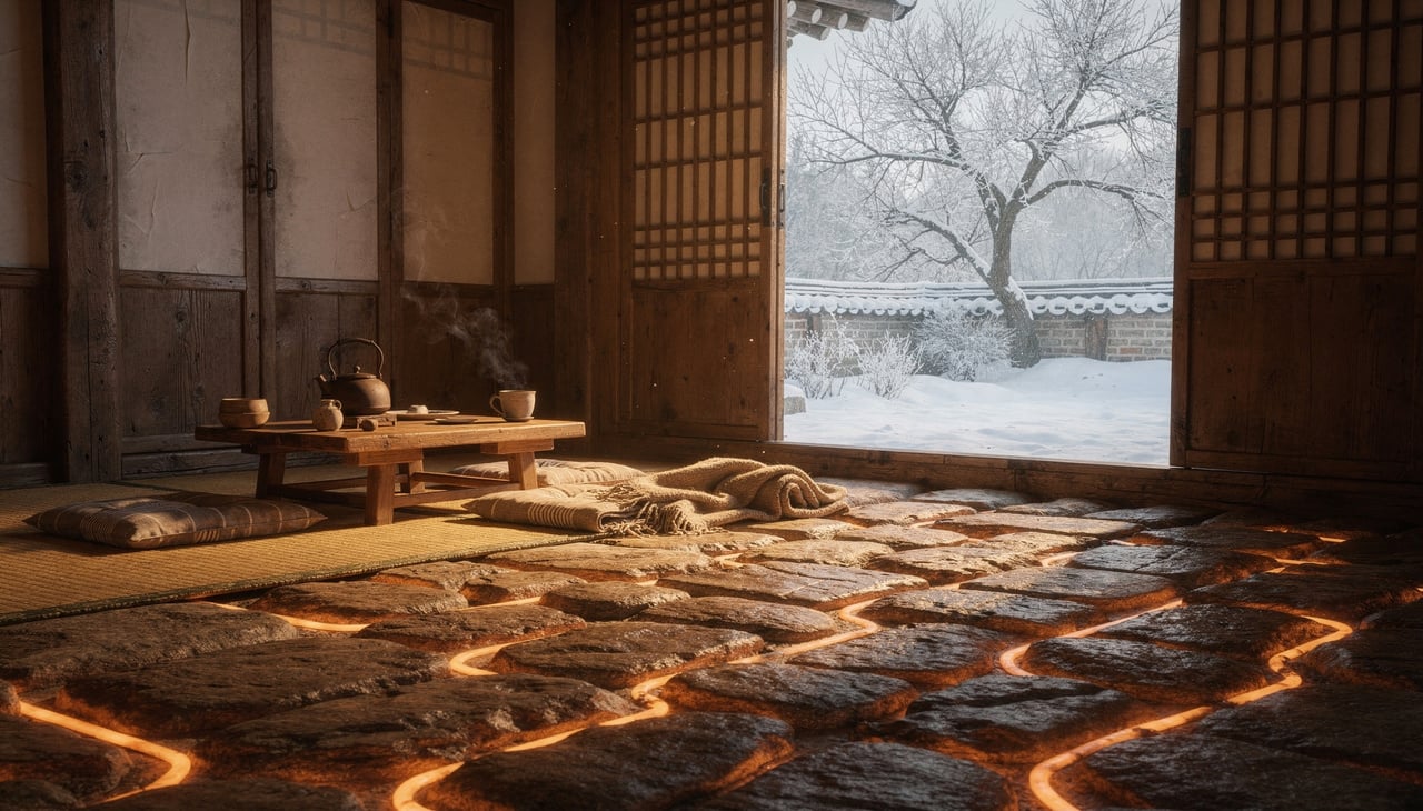O ondol não era apenas um sistema de aquecimento, era uma solução multifuncional que resolvia vários problemas ao mesmo tempo