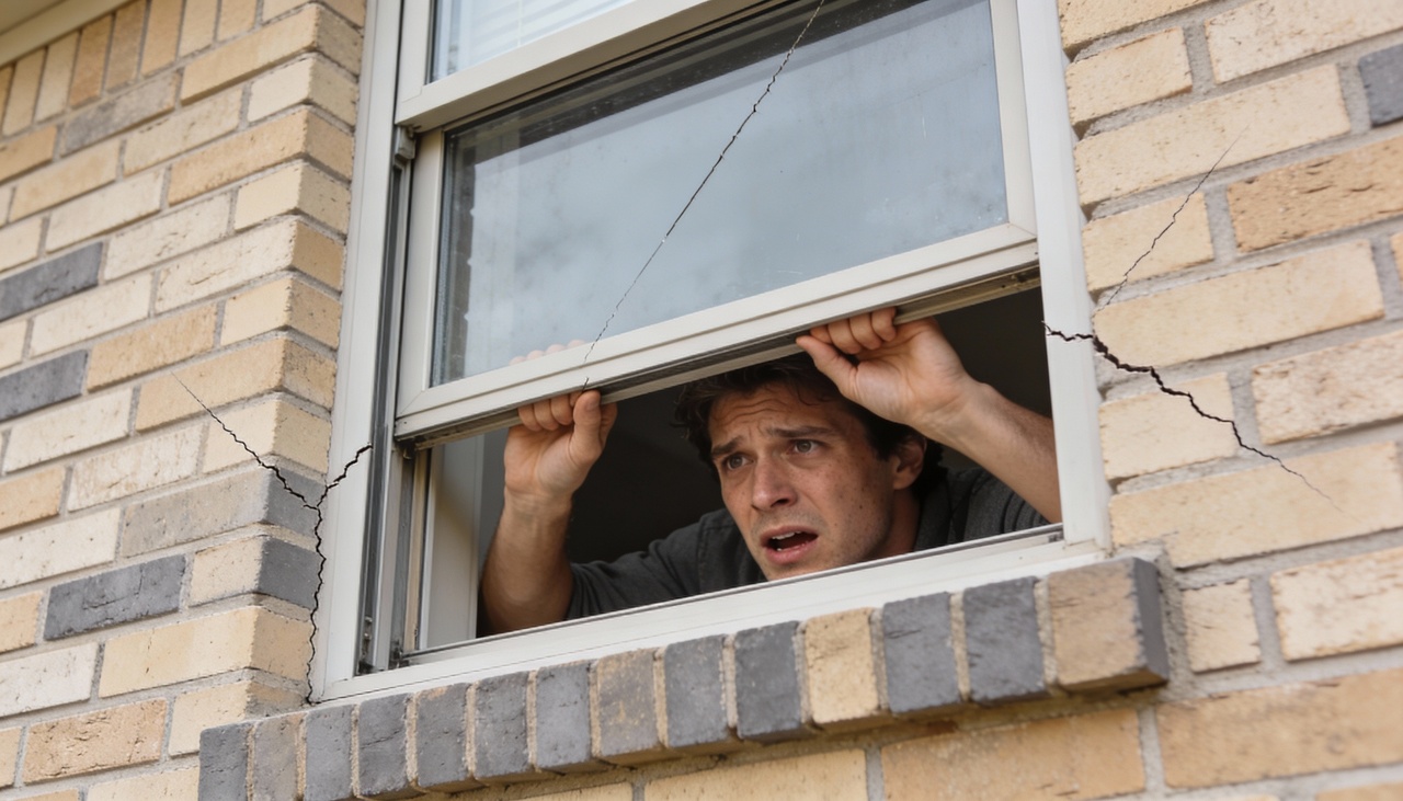 O emperramento de janelas raramente vem sozinho quando o problema é estrutural