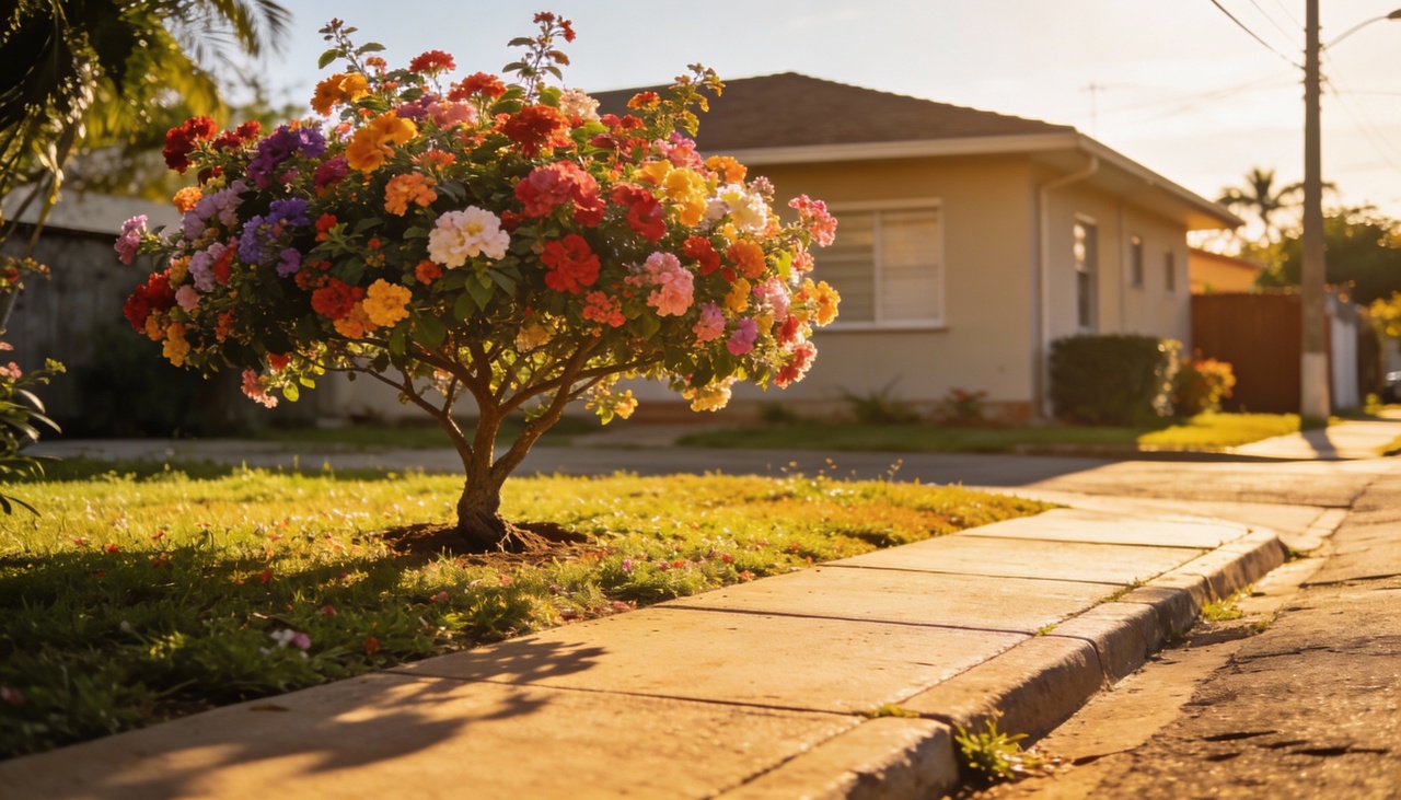 A escolha da espécie certa depende do clima local, do tamanho do jardim e da intensidade da floração desejada