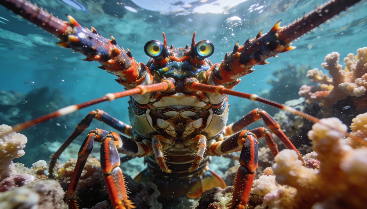 A princípio, os olhos desse crustáceo operam de maneira totalmente independente, o que possibilita uma vigilância constante de todo o território ao redor